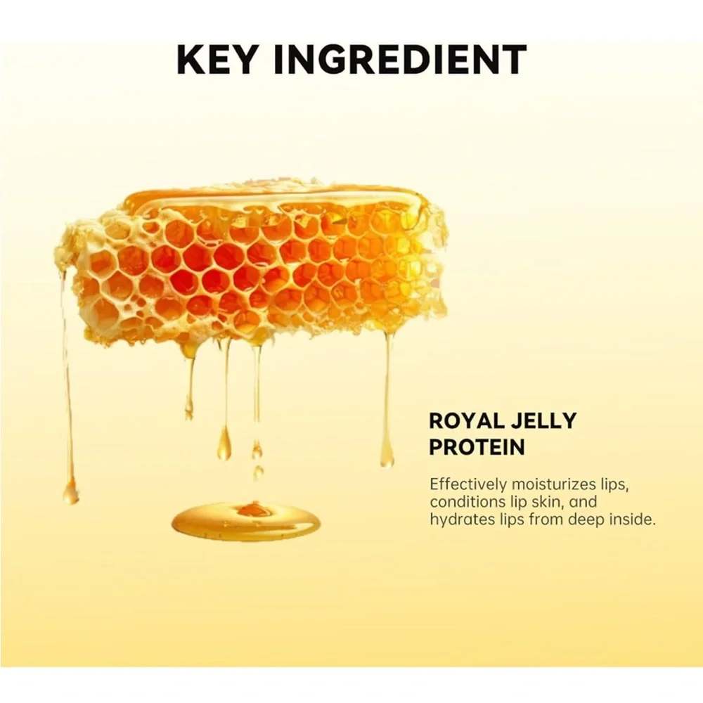 Propolis Honey Lip Butter Hydrating Overnight Lip Balm Sanitary Twister (2 Pack) - Picture 3 of 8